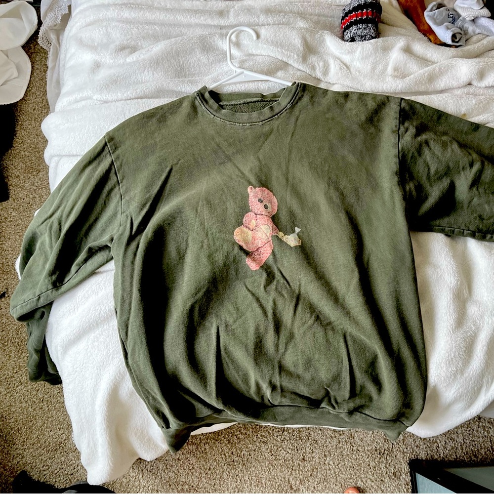 Travis Scott Astro World Wish You Were Here crewneck.